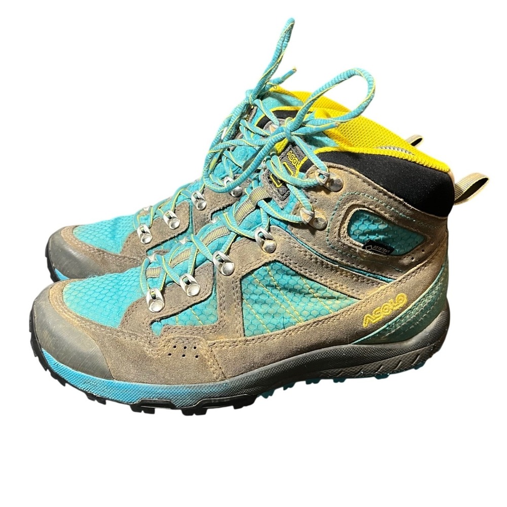 Asolo Landscape gv Hiking Boots Womens 6.5 Gore-Tex Vibram Megagrip Mid Top